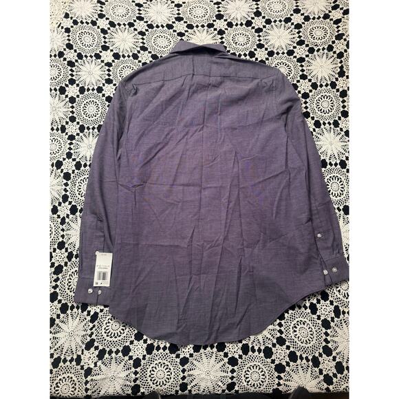 Van Heusen Dress Shirt – Size Large – Purple – 129 - Picture 2 of 3